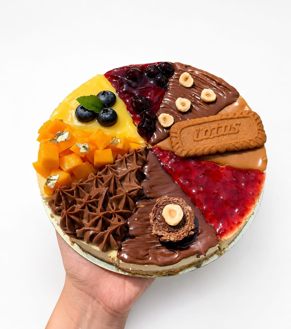 Baked Mixed Flavour Cheesecake 1kg