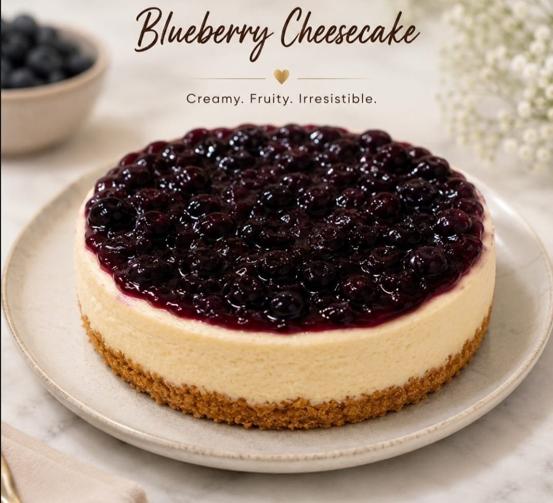 Baked Blueberry Cheesecake 500g