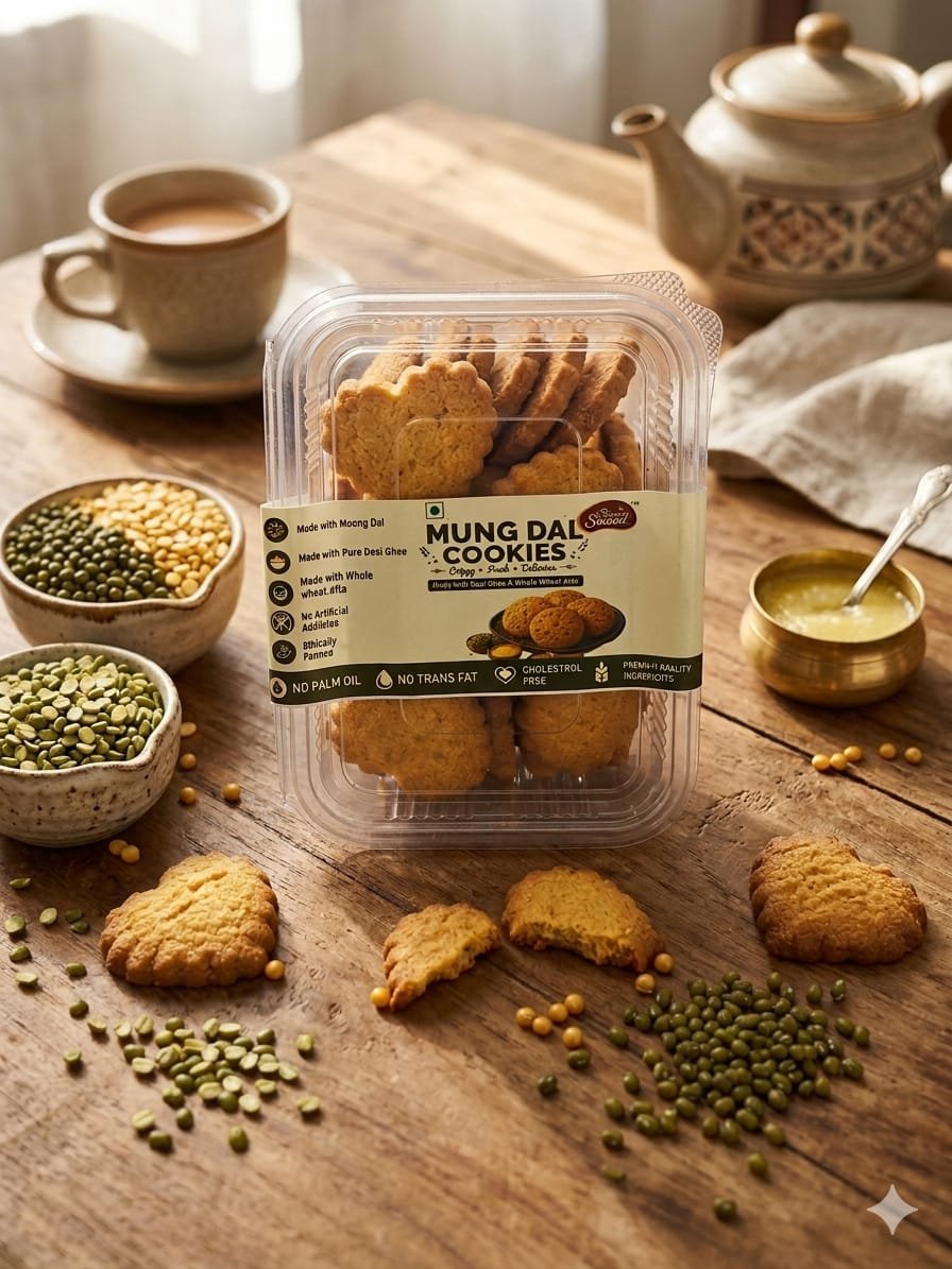 Moong Dal Cookies 300g