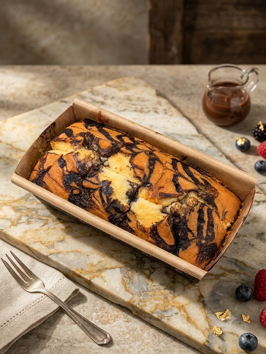 Marble Cake Tea Time